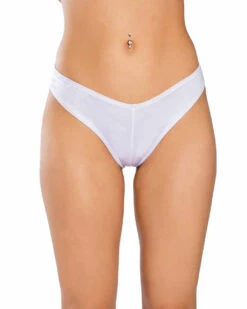 Roma R-6733, Pucker Back Mini Short -Funky Lingerie Outlet 6733 Wht 13840.1751587091