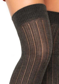 LA6926, Rib Knit Over The Knee Socks -Funky Lingerie Outlet 6926 03 025 95724.1574826519