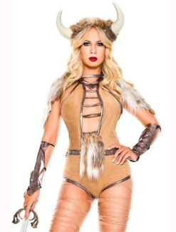 ML70873, Women Viking Warrior Costume