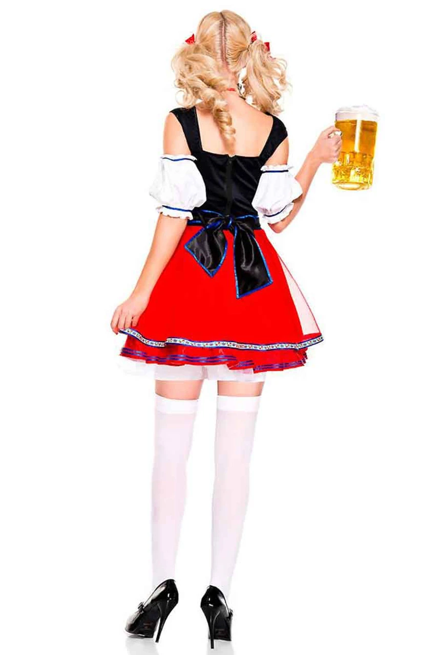 ML-70891, Oktoberfest Beer Babe Costume By Music Leg 6 ML-70891, Oktoberfest Beer Babe Costume By Music Leg - Image 4