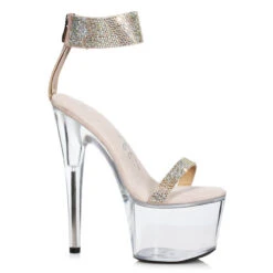 709-Anika, Rhinestone Cuff Platform Sandal 9 709-Anika, Rhinestone Cuff Platform Sandal -Funky Lingerie Outlet 709 ANIKA GLD 31104.1582221015