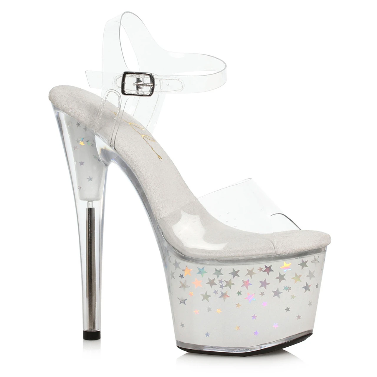 709-Malia, 7 Inch Sandal With Star Platform CLEARANCE 5 709-Malia, 7 Inch Sandal With Star Platform CLEARANCE - Image 3