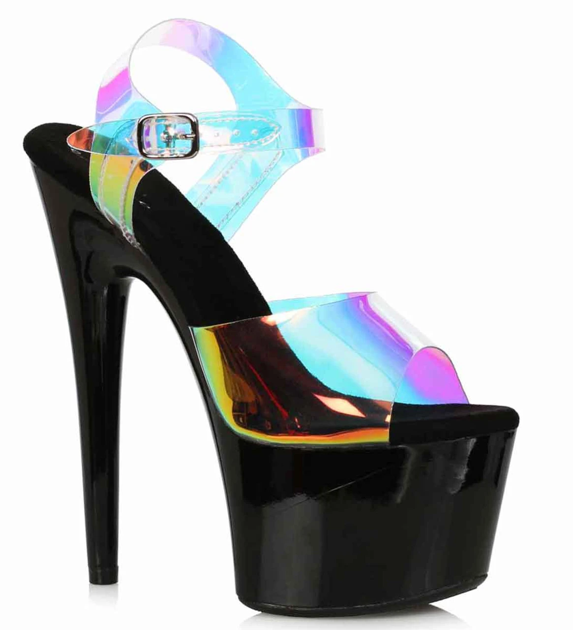 709-TARYN, 7" Multi-Color Ankle Strap Sandal 3 709-TARYN, 7" Multi-Color Ankle Strap Sandal