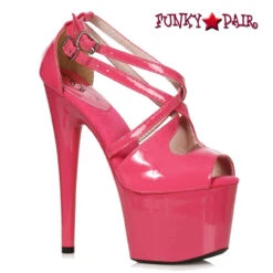 709-TINA, Platform Peep Toe Strappy Sandal 10 709-TINA, Platform Peep Toe Strappy Sandal -Funky Lingerie Outlet 709 Tina Fush 27345.1681530442