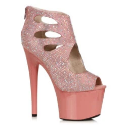 709-WENDY, 7 Inch Cutout Rhinestones Platform -Funky Lingerie Outlet 709 WENDY pnk 42576.1699719006