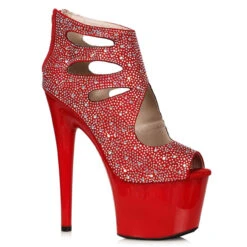 709-WENDY, 7 Inch Cutout Rhinestones Platform -Funky Lingerie Outlet 709 WENDY red 34474.1699719014