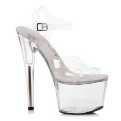 709-ZEE, 7" Pointed Stiletto Sandal CLEARANCE By Ellie Shoes 9 709-ZEE, 7" Pointed Stiletto Sandal CLEARANCE By Ellie Shoes -Funky Lingerie Outlet 709 ZEE CLR 51505.1645822156