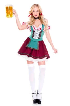 ML-70922, Flirty German Gal Costume By Music Legs -Funky Lingerie Outlet 70922 front BEER GIRL 0079 92355.1694281733