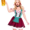 ML-70922, Flirty German Gal Costume By Music Legs