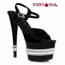 Ellie Shoes | 710-JULIET, Rhinestones Platform Sandal 5 Ellie Shoes | 710-JULIET, Rhinestones Platform Sandal -Funky Lingerie Outlet 710 Juliet 49594.1584940693