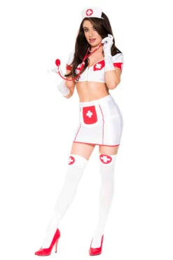 ML-71014, Night Nurse Costume By Music Legs -Funky Lingerie Outlet 71014 front 81998.1694282222