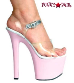 711-Flirt-C - 7 Inch Ankle Strap Platform Sandal 11 711-Flirt-C - 7 Inch Ankle Strap Platform Sandal -Funky Lingerie Outlet 711 Flirt Pink 50174.1542671983