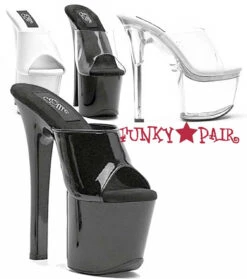711-Vanity 7" Heel Platform Slide CLEARANCE -Funky Lingerie Outlet 711 Vanity 40334.1537740006