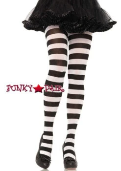 LA-7110, Wide Striped Tights