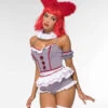 ML-71136, Scary Clown Costume -Funky Lingerie Outlet 71136 front 36235.1757732459
