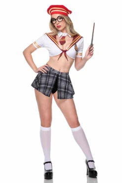 ML-71157, Wizard School Girl Costume -Funky Lingerie Outlet 71157 Harry Potter 24 74652.1757733950