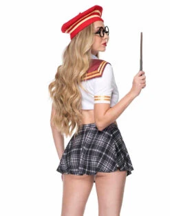 ML-71157, Wizard School Girl Costume -Funky Lingerie Outlet 71157 Harry Potter Back2 00449.1757733954