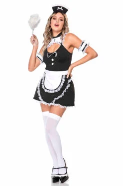 ML-71176, Fancy French Maid Costume -Funky Lingerie Outlet 71176 French Maid 26 03940.1757735357