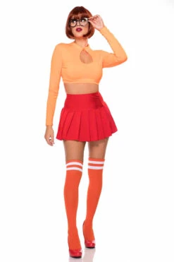 ML-71186, Nerdy Detective Costume -Funky Lingerie Outlet 71186 Velma 24 06980.1757735508
