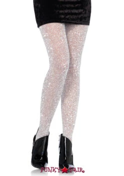 LA7130, Lurex Shimmer Sparkle Tights -Funky Lingerie Outlet 7130 01 027 53279.1616618617