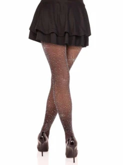 LA7134, Lurex Rhinestone Tights By Leg Avenue -Funky Lingerie Outlet 7134 02 065 06573.1752797165