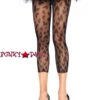 LA-7309, Heart Net Footless Tights -Funky Lingerie Outlet 7309 85534.1534209905