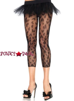 LA-7309, Heart Net Footless Tights