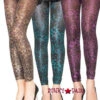 LA-7450, Leopard Print Footless Tights -Funky Lingerie Outlet 7450 10620.1534209643