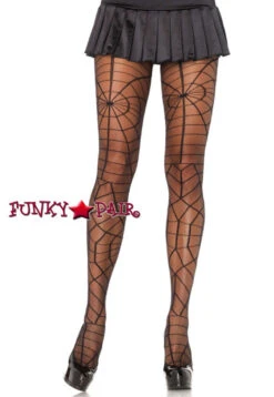 LA-7502, PantyHose With Spiderweb
