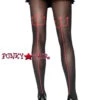 LA-7551, Pitchfork Opaque Tights