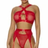 FP-772107, Golden Hour Lingerie Set By ForPlay -Funky Lingerie Outlet 772107 red 64860.1647362878