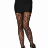 Leg Avenue | LA-7958, Sheer Leopard Tights -Funky Lingerie Outlet 7958 01 001 47306.1585002264