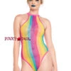 LA-81556, Rainbow Striped Rave OutFit -Funky Lingerie Outlet 81556 01 101 63283.1521616568