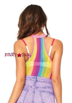 LA-81556, Rainbow Striped Rave OutFit -Funky Lingerie Outlet 81556 05 101 83481.1521616569
