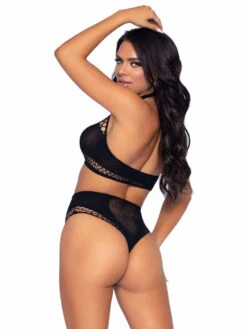 LA81632, Net Crop Top And Bottoms By Leg Avenue -Funky Lingerie Outlet 81632 002 001 44652.1630465381