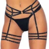 LA81634, Multi Strap Rhinestone Garter Belt By Leg Avenue -Funky Lingerie Outlet 81634 001 001 58829.1630464606
