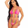 LA81665, Rainbow Net Tank And Short Set 1 LA81665, Rainbow Net Tank And Short Set -Funky Lingerie Outlet 81665 001 101 55022.1708564337