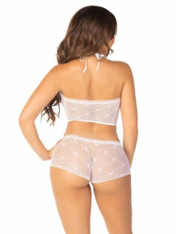 LA81672, Mini Heart Net Cami And Boyshort Set -Funky Lingerie Outlet 81672 002 002 65390.1733289941