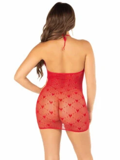 LA81674, Mini Heart Net Chemise -Funky Lingerie Outlet 81674 007 003 77595.1733213271