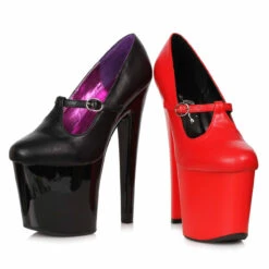 Ellie Shoes | 821-ASPH, Platform Mary Jane Pump