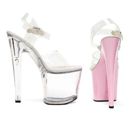 821-Brook 8" Platform Pole Dancing Shoes CLEARANCE