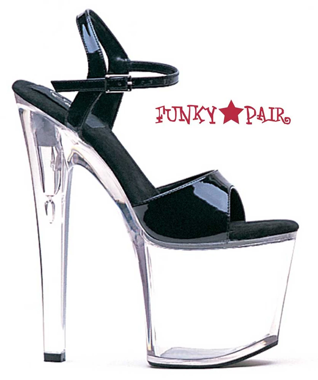 821-Juliet 8" Exotic Dancer Shoes CLEARANCE 6 821-Juliet 8" Exotic Dancer Shoes CLEARANCE - Image 4