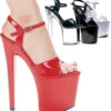 821-Juliet 8" Exotic Dancer Shoes CLEARANCE