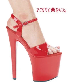 821-Juliet 8" Exotic Dancer Shoes CLEARANCE 13 821-Juliet 8" Exotic Dancer Shoes CLEARANCE -Funky Lingerie Outlet 821 Juliet red 35987.1632126223