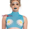 LEG AVENUE LA-8279, Rave Daisy Crop Top