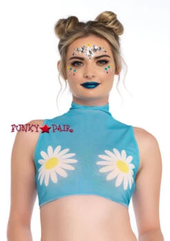 LEG AVENUE LA-8279, Rave Daisy Crop Top