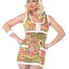 LA-83547, Far Out Hippie Girl Costume -Funky Lingerie Outlet 83547 85969.1664156932