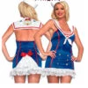 LA-83669, Frisky First Mate Costume -Funky Lingerie Outlet 83669 70603.1412739089