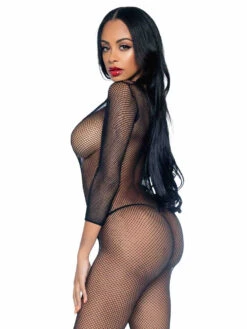 LA-8378, Long Sleeved FishNet BodyStocking By Leg Avenue -Funky Lingerie Outlet 8378 004 001 38033.1631907278
