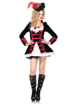 LA-83792, Charming Pirate Captain Costume